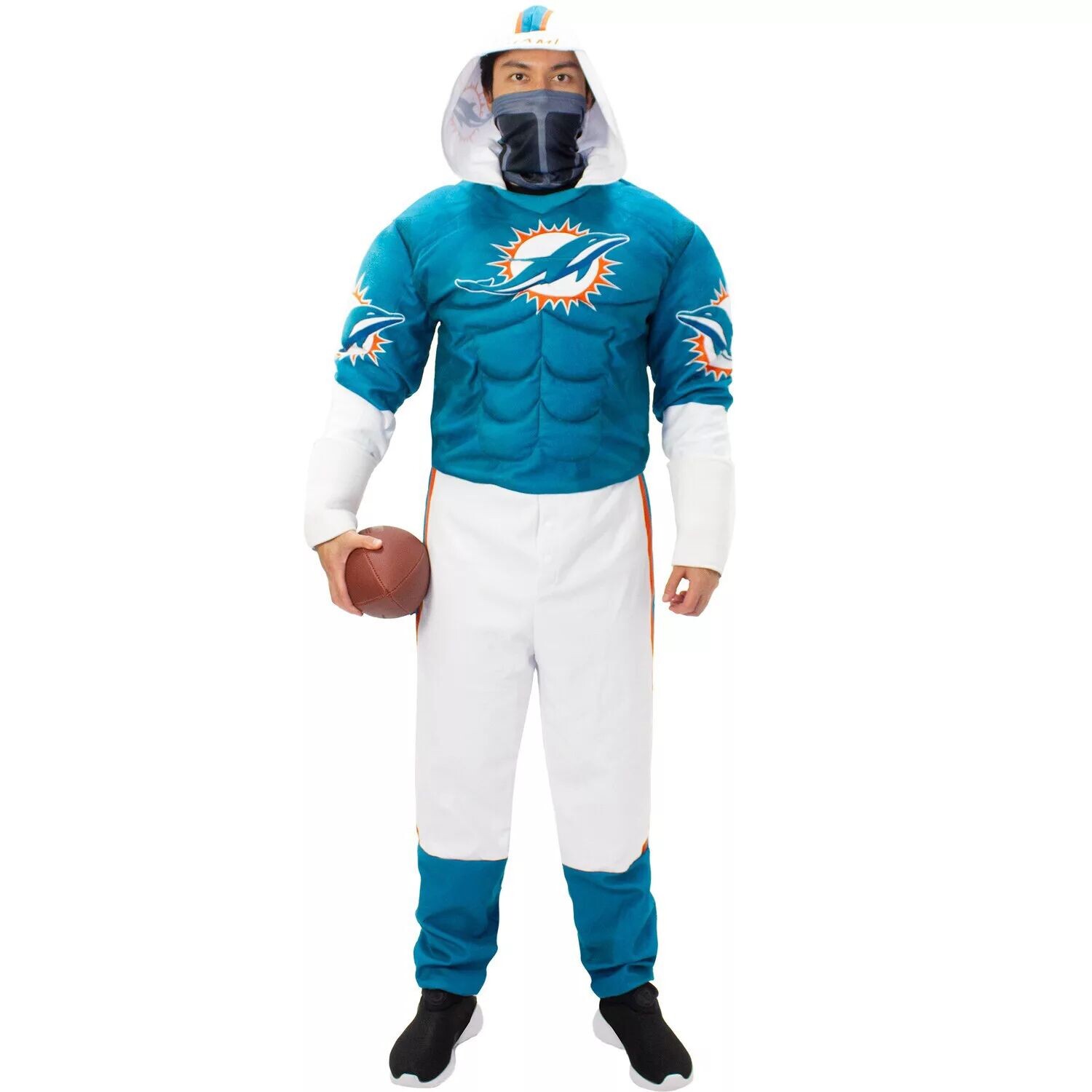 Мужской костюм для игрового дня Aqua Miami Dolphins
Мужской костюм для игрового дня Aqua Miami Dolphins