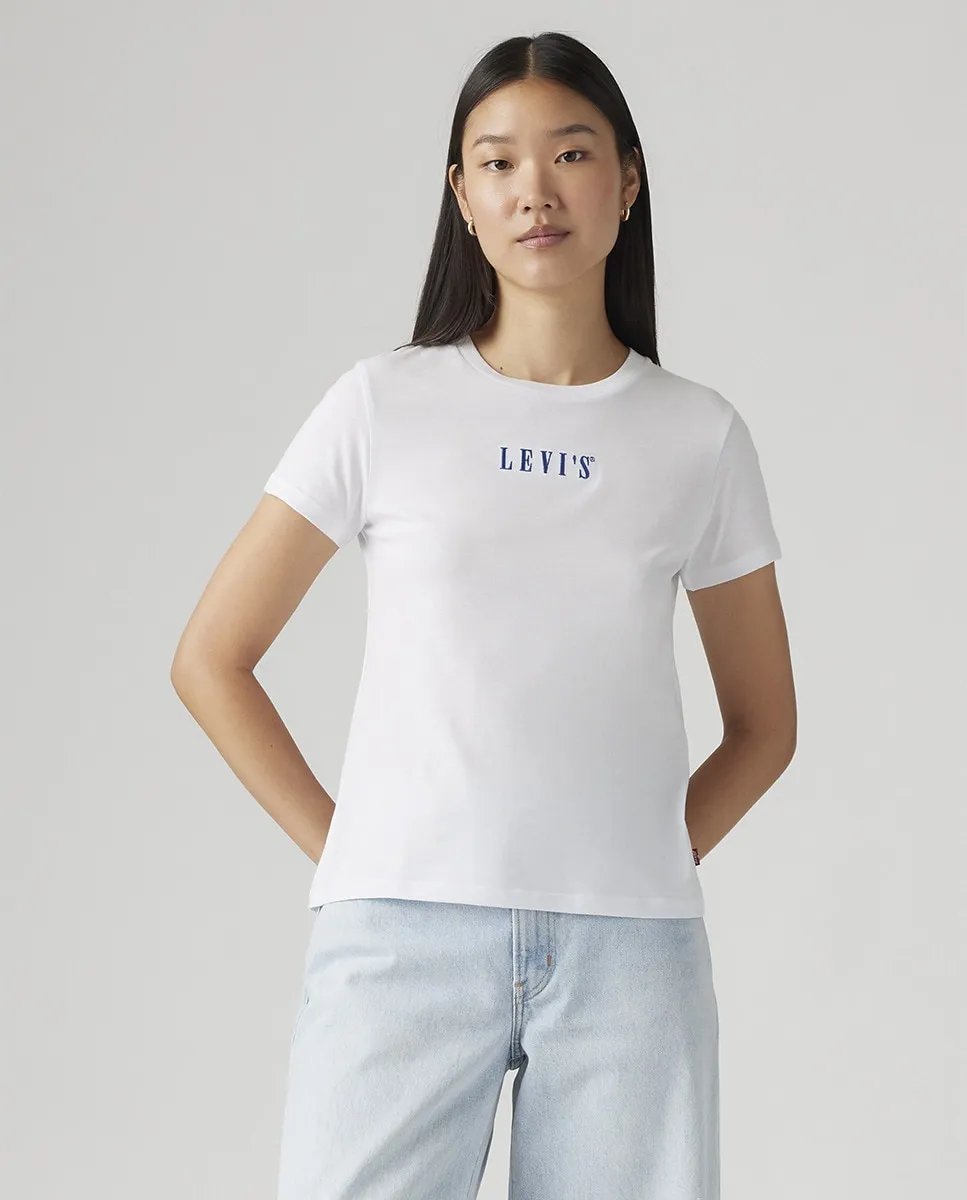 Женская футболка с короткими рукавами и круглым вырезом Levi's, цвет Blanco Hielo
Женская футболка с короткими рукавами и круглым вырезом Levi's, цвет Blanco Hielo