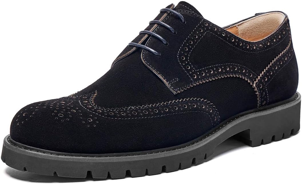 Мужские классические туфли Вингтип из натуральной кожи коровы Оксфорды с брогированием для свадьбы, бизнеса и официальных мероприятий Jepsen Gord, черный
Мужские классические туфли Вингтип из натуральной кожи коровы Оксфорды с брогированием для свадьбы, бизнеса и официальных мероприятий Jepsen Gord, черный