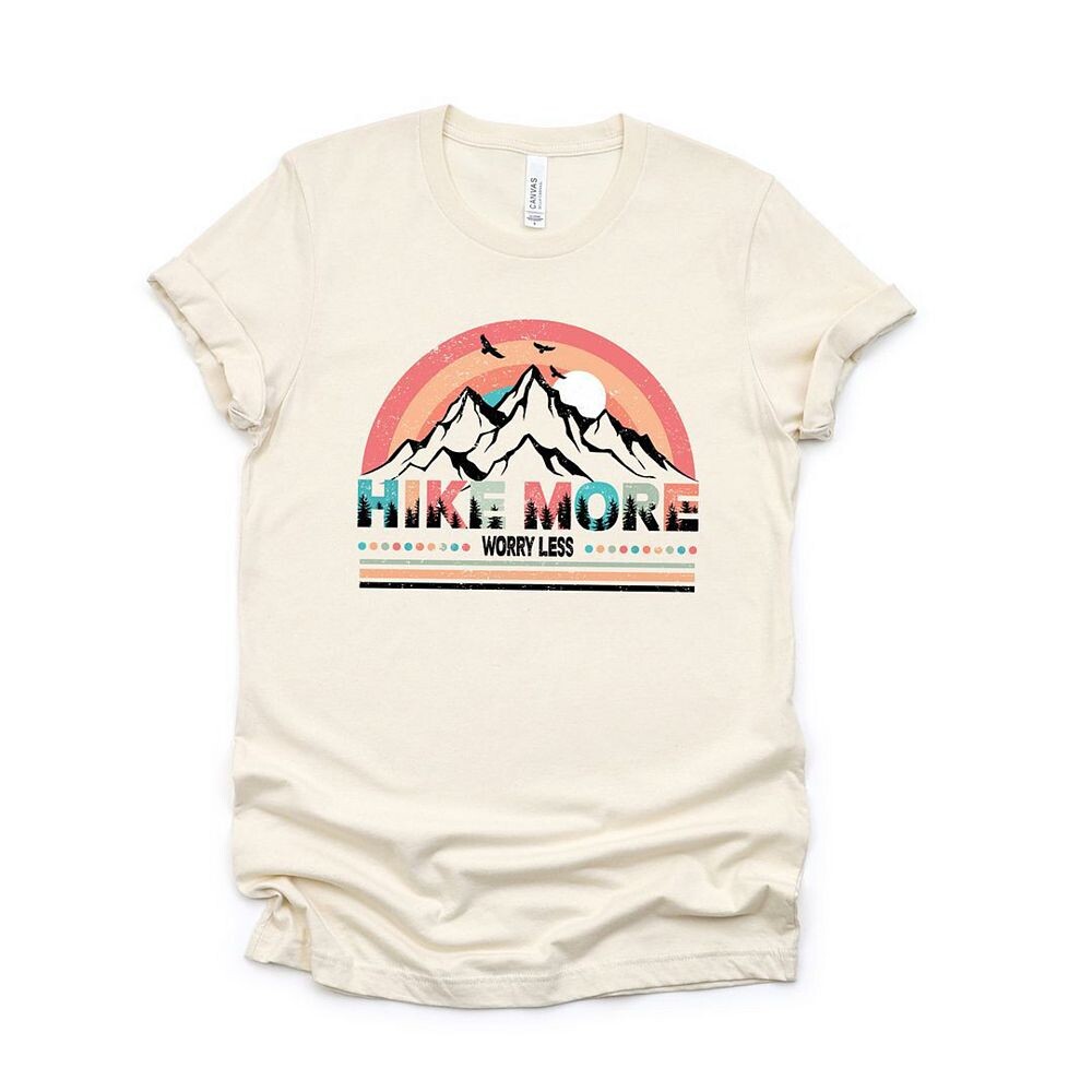 Красочная футболка с короткими рукавами и рисунком Hike More Worry Less Simply Sage Market, цвет Cream
Красочная футболка с короткими рукавами и рисунком Hike More Worry Less Simply Sage Market, цвет Cream