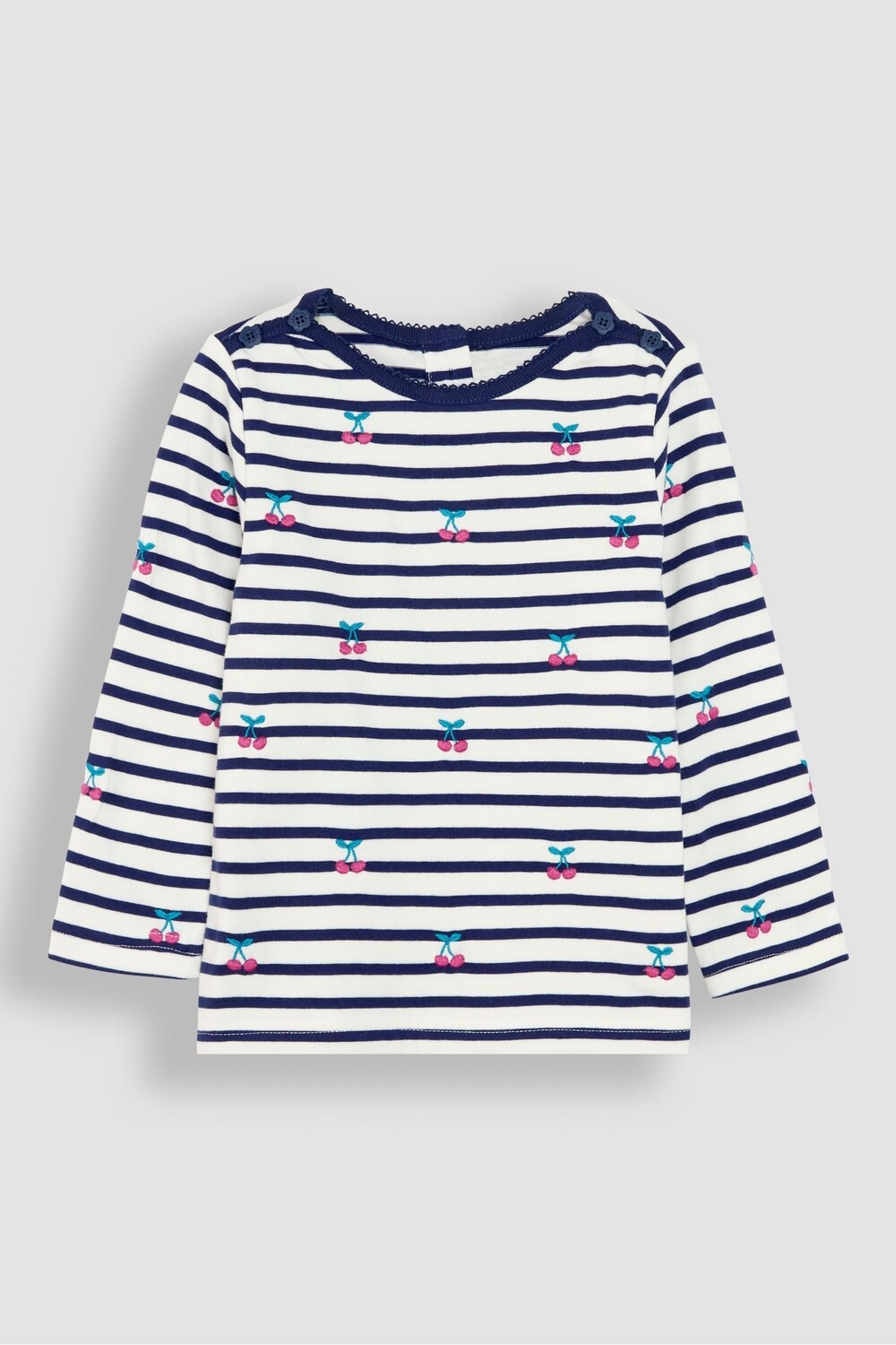 Топ с вышивкой на пуговицах и длинными рукавами Jojo Maman Bébé, синий
Топ с вышивкой на пуговицах и длинными рукавами Jojo Maman Bébé, синий