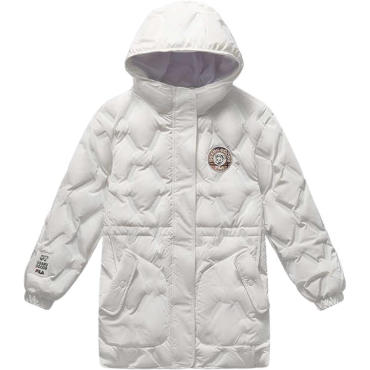 Пуховик cloud white для подростков FILA KIDS, белый
Пуховик cloud white для подростков FILA KIDS, белый