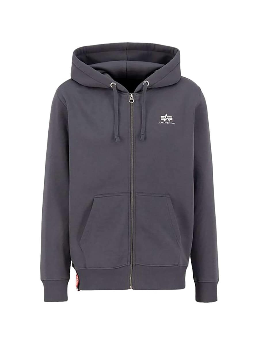 Толстовка с капюшоном на молнии ALPHA INDUSTRIES Basic Zip, темно-серый
Толстовка с капюшоном на молнии ALPHA INDUSTRIES Basic Zip, темно-серый