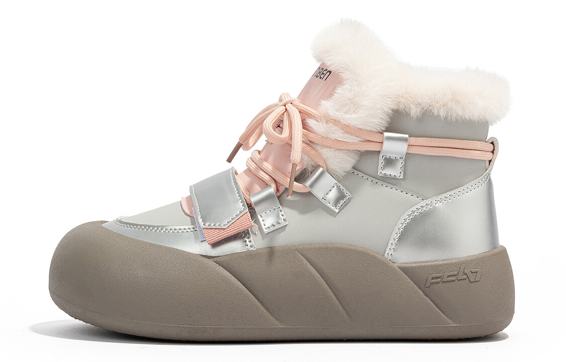 Зимние ботинки женские Humanism 1986 на толстой подошве, серый/розовый
Зимние ботинки женские Humanism 1986 на толстой подошве, серый/розовый