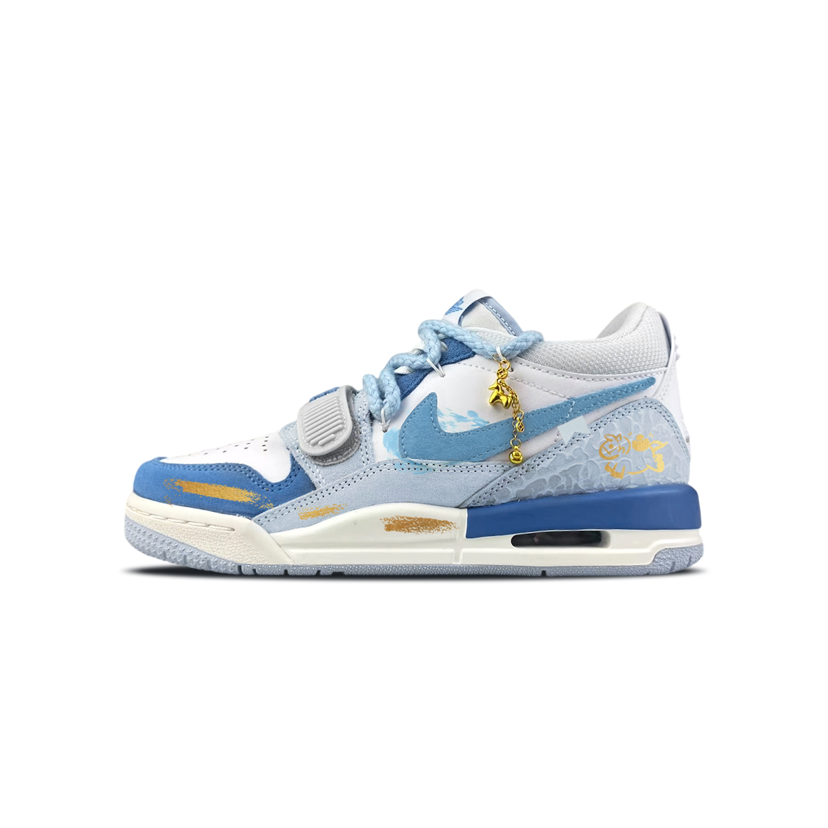 Кроссовки Legacy 312 BNK Instant Wealth с амортизацией, износостойкие низкие винтажные баскетбольные Jordan, синий
Кроссовки Legacy 312 BNK Instant Wealth с амортизацией, износостойкие низкие винтажные баскетбольные Jordan, синий