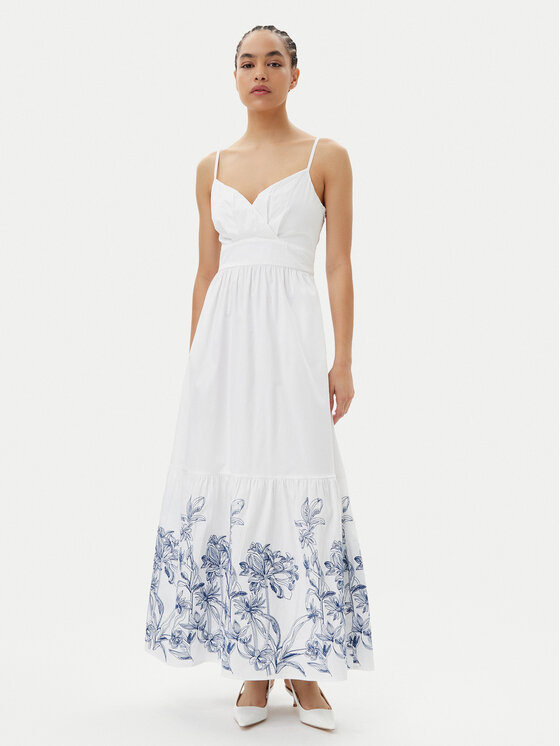 Летнее платье стандартный крой W5GT26 WH580 Guess, белый
Летнее платье стандартный крой W5GT26 WH580 Guess, белый