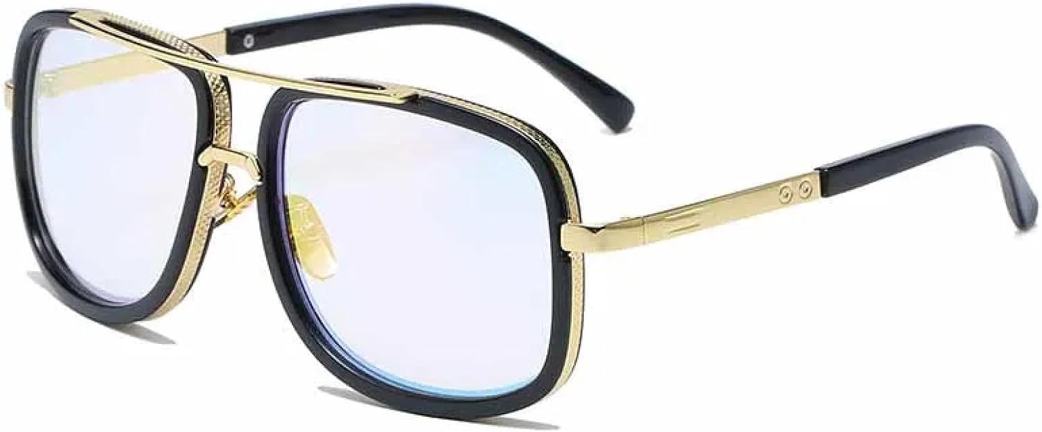 Классические солнцезащитные очки с двойной перемычкой и металлической оправой для мужчин и женщин, модные для пляжа, улицы, стрельбы, с защитой от УФ-излучения UV400 TKKTLLT, Gold Pink
Классические солнцезащитные очки с двойной перемычкой и металлической оправой для мужчин и женщин, модные для пляжа, улицы, стрельбы, с защитой от УФ-излучения UV400 TKKTLLT, Gold Pink