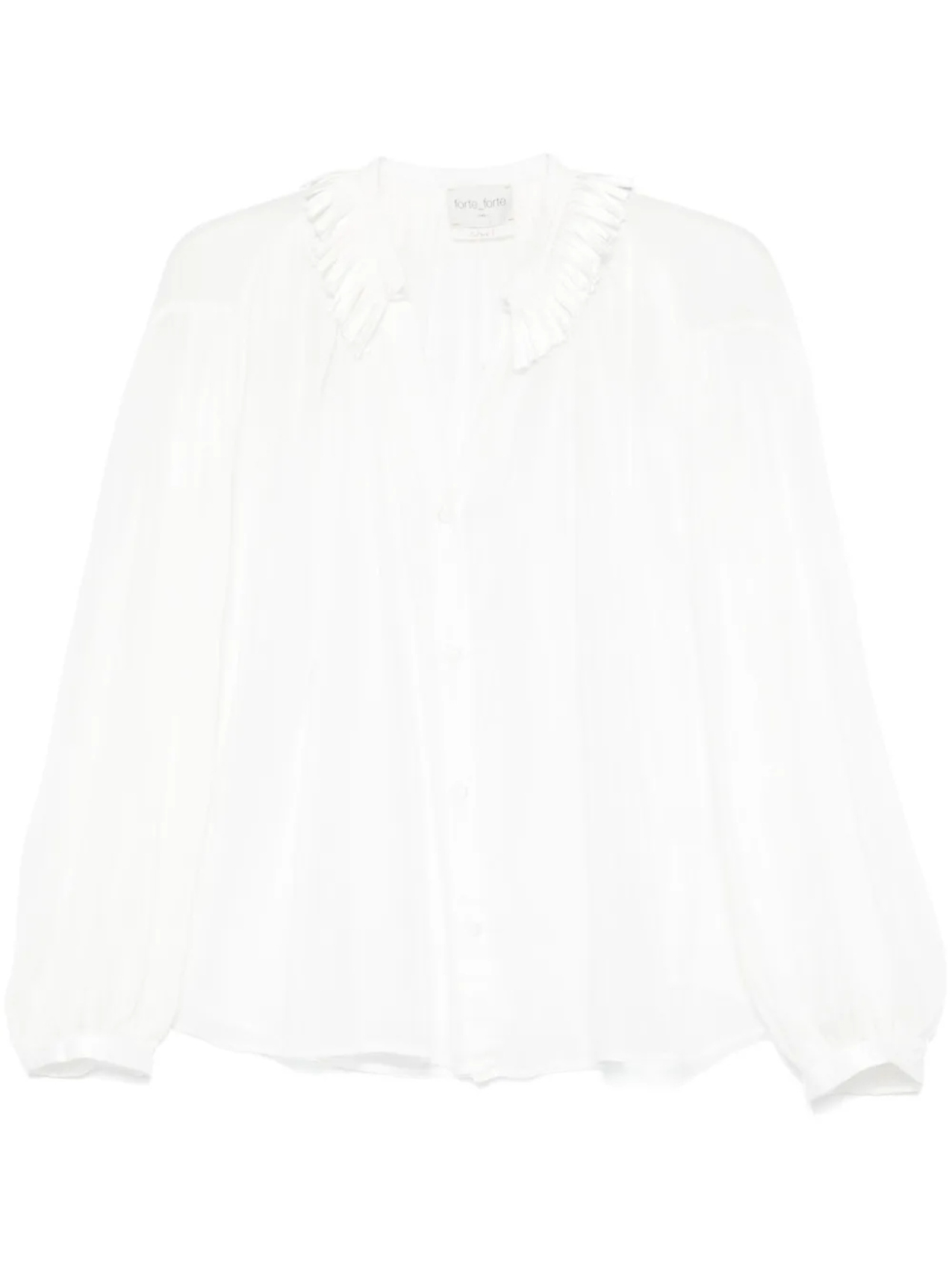 Рубашка с бахромой Forte Forte, белый
Рубашка с бахромой Forte Forte, белый