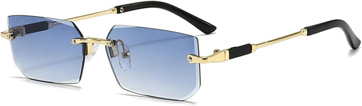 Солнцезащитные очки COTIA без оправы, прямоугольной формы, для женщин и мужчин, модные, популярные, небольшие, квадратные, без оправы, летние, для путешествий, Blue Grey
Солнцезащитные очки COTIA без оправы, прямоугольной формы, для женщин и мужчин, модные, популярные, небольшие, квадратные, без оправы, летние, для путешествий, Blue Grey