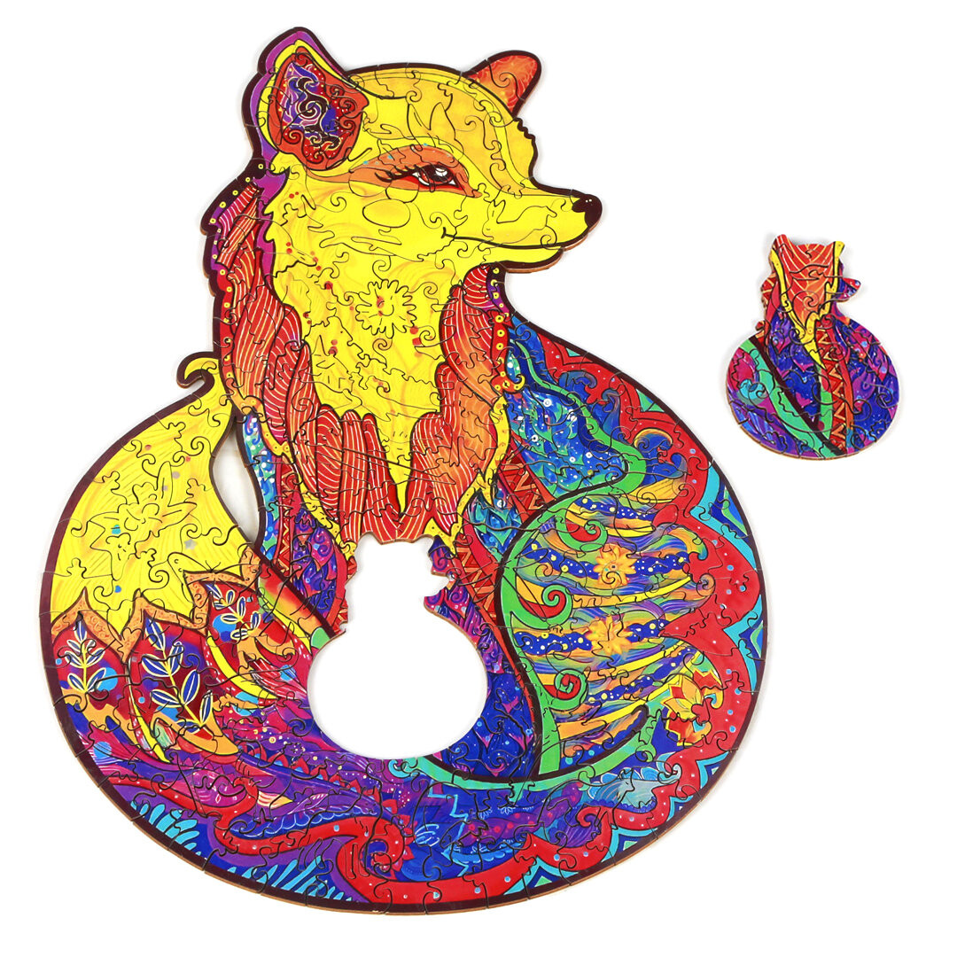 Деревянный пазл Magic Fox 222 шт. Twoje-Hobby
Деревянный пазл Magic Fox 222 шт. Twoje-Hobby