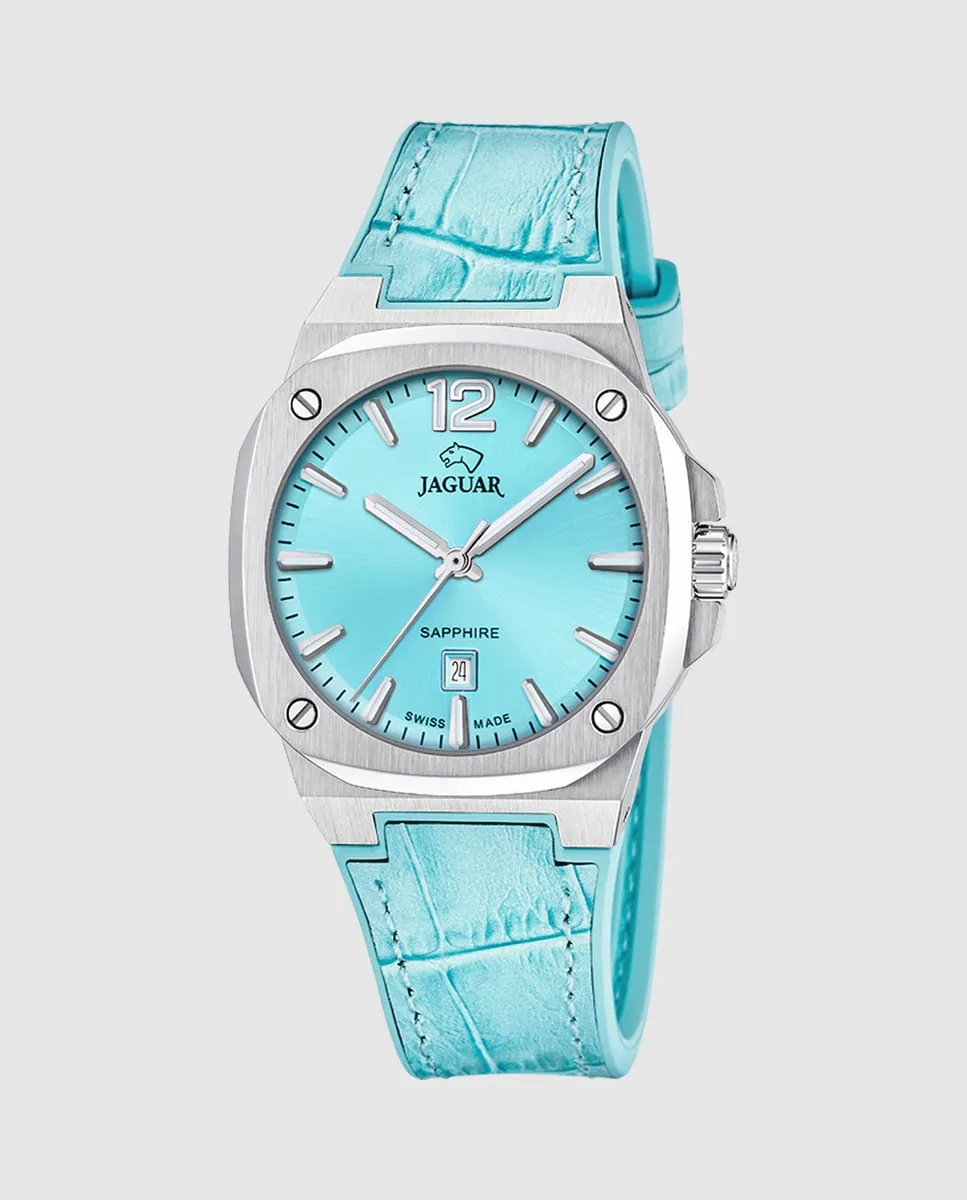 J1032/2 Швейцарские женские часы Rondcarre из синей кожи Jaguar, синий
J1032/2 Швейцарские женские часы Rondcarre из синей кожи Jaguar, синий