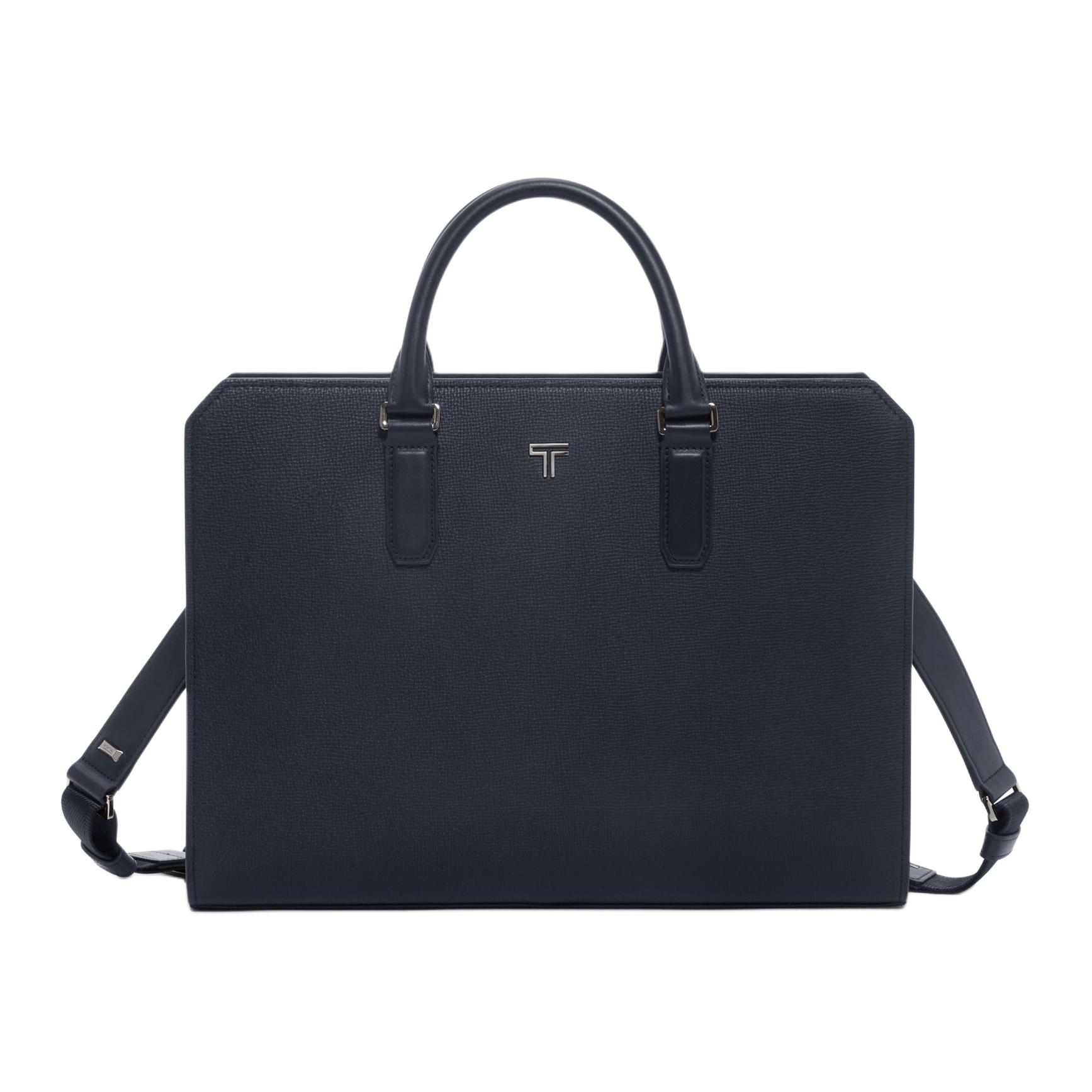 TUMI Кожаный портфель мужской темно-синий
TUMI Кожаный портфель мужской темно-синий