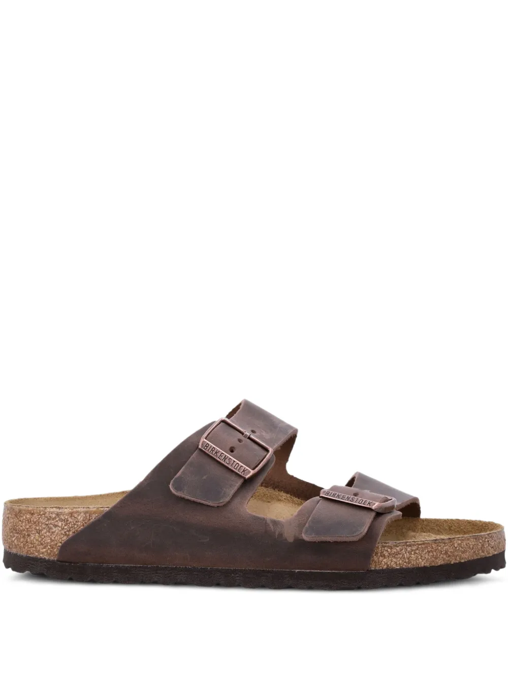 Кожаные сандалии Arizona с пряжками Birkenstock, коричневый
Кожаные сандалии Arizona с пряжками Birkenstock, коричневый