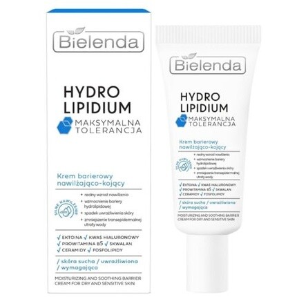 Hydro Lipid Barrier Увлажняющий успокаивающий крем 50 мл Bielenda Assorted
Hydro Lipid Barrier Увлажняющий успокаивающий крем 50 мл Bielenda Assorted