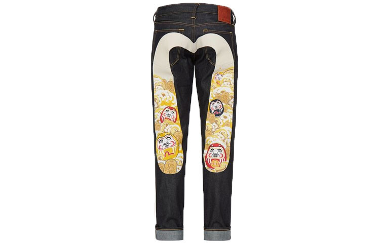 Джинсы мужские деним синие Evisu, синий
Джинсы мужские деним синие Evisu, синий