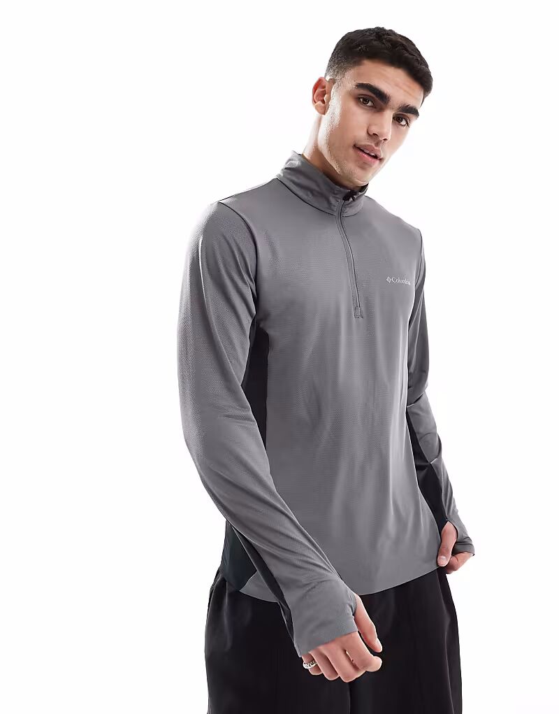 Флис Columbia Three Pitch Half Zip серого и черного цветов
Флис Columbia Three Pitch Half Zip серого и черного цветов