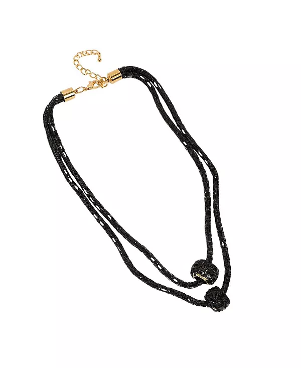 Женское многослойное ожерелье «Зеркало» Sohi, black
Женское многослойное ожерелье «Зеркало» Sohi, black