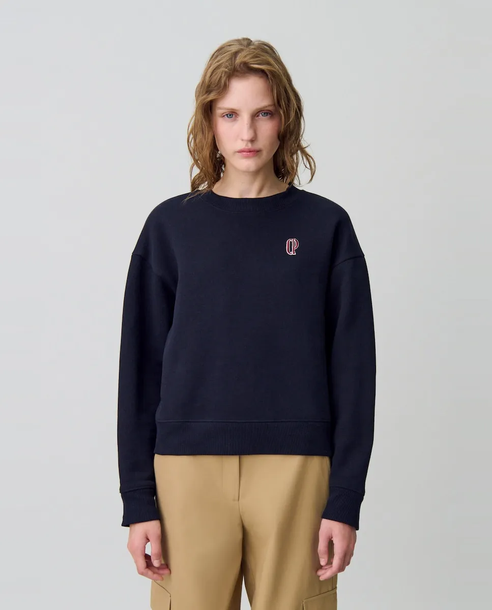 Женская толстовка с воротником-шарфом Claudie Pierlot, темно-синий
Женская толстовка с воротником-шарфом Claudie Pierlot, темно-синий