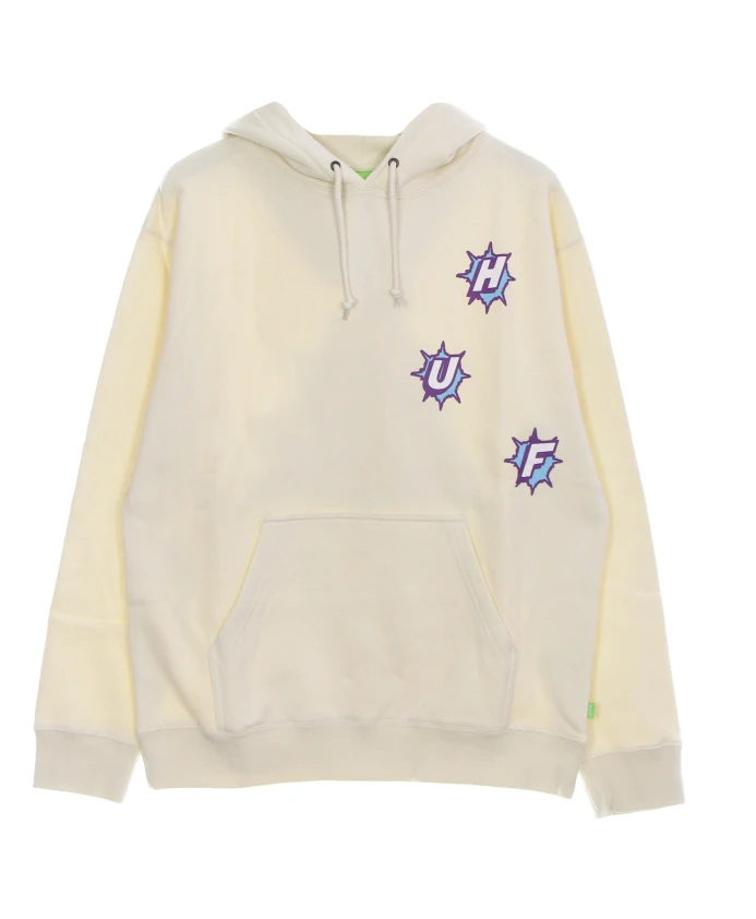 Худи кремового цвета с карманом-кенгуру. Huf, бежевый
Худи кремового цвета с карманом-кенгуру. Huf, бежевый