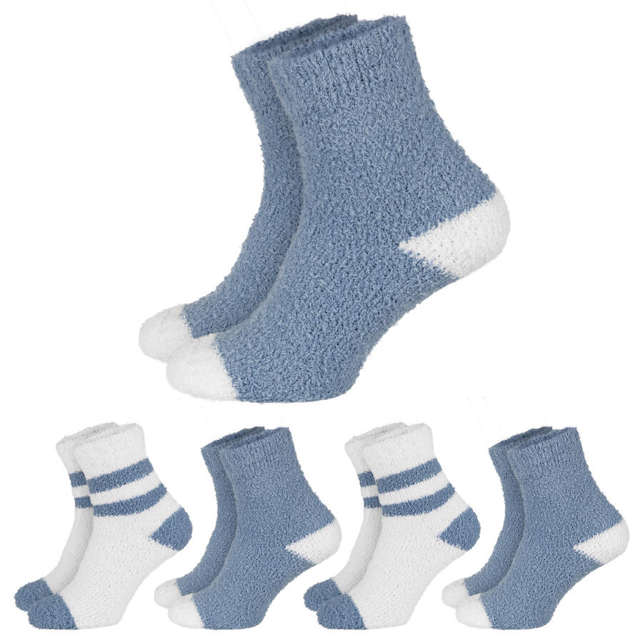 BLACK SNAKE 4 пары уютных носков | пушистые домашние носки | женские | синие/белые
BLACK SNAKE 4 пары уютных носков | пушистые домашние носки | женские | синие/белые