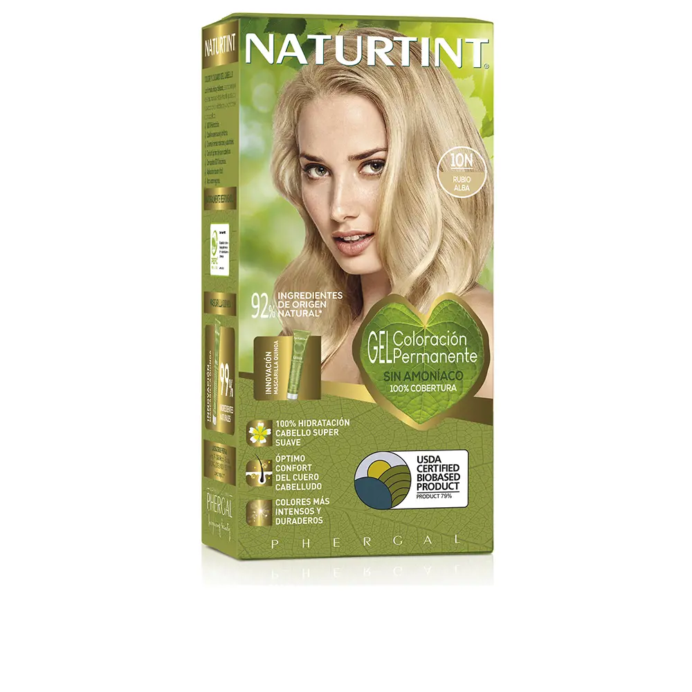 Краска для волос Naturtint Naturtint, цвет 10N rubio alba, 170 мл.
Краска для волос Naturtint Naturtint, цвет 10N rubio alba, 170 мл.