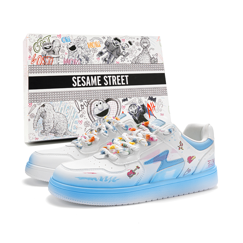 SESAME STREET Износостойкие, сбалансированные, легкие, дышащие, увеличивающие рост низкие скейтборд-кроссовки унисекс - снежно-голубой, цвет Snow Blue
SESAME STREET Износостойкие, сбалансированные, легкие, дышащие, увеличивающие рост низкие скейтборд-кроссовки унисекс - снежно-голубой, цвет Snow Blue