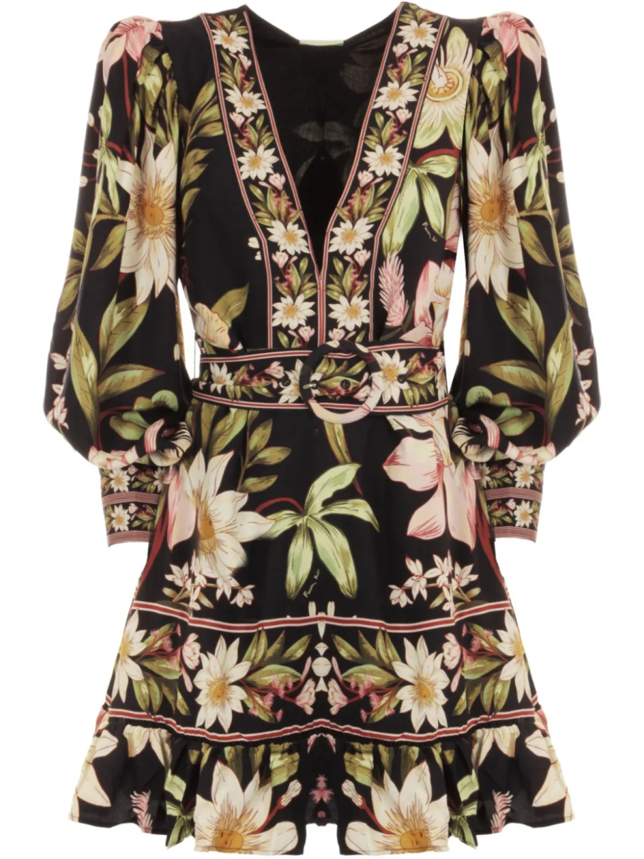 Мини-платье с цветочным принтом FARM Rio, черный
Мини-платье с цветочным принтом FARM Rio, черный