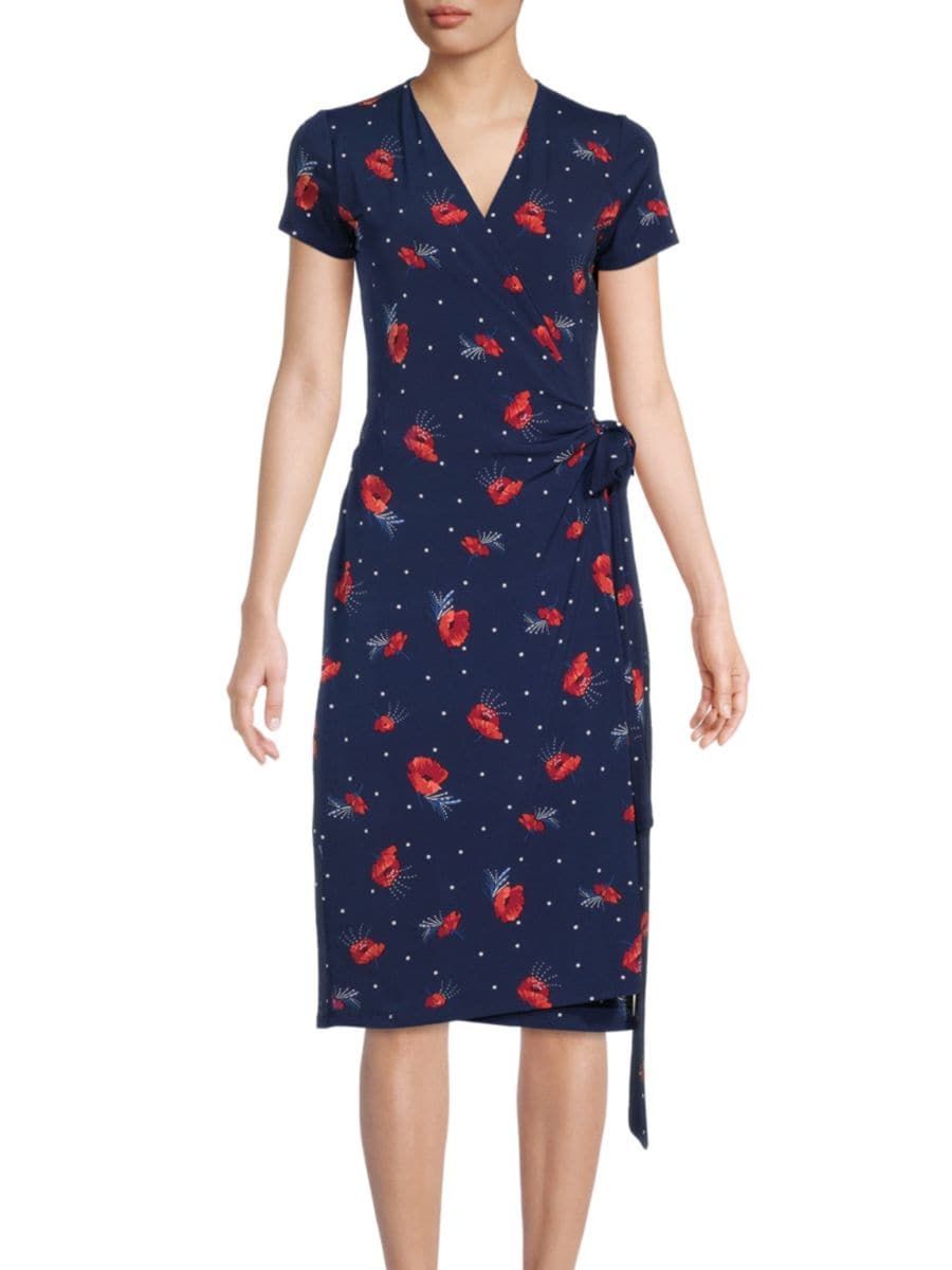 Платье-халат из джерси длиной до колена Renee C., темно-синий
Платье-халат из джерси длиной до колена Renee C., темно-синий