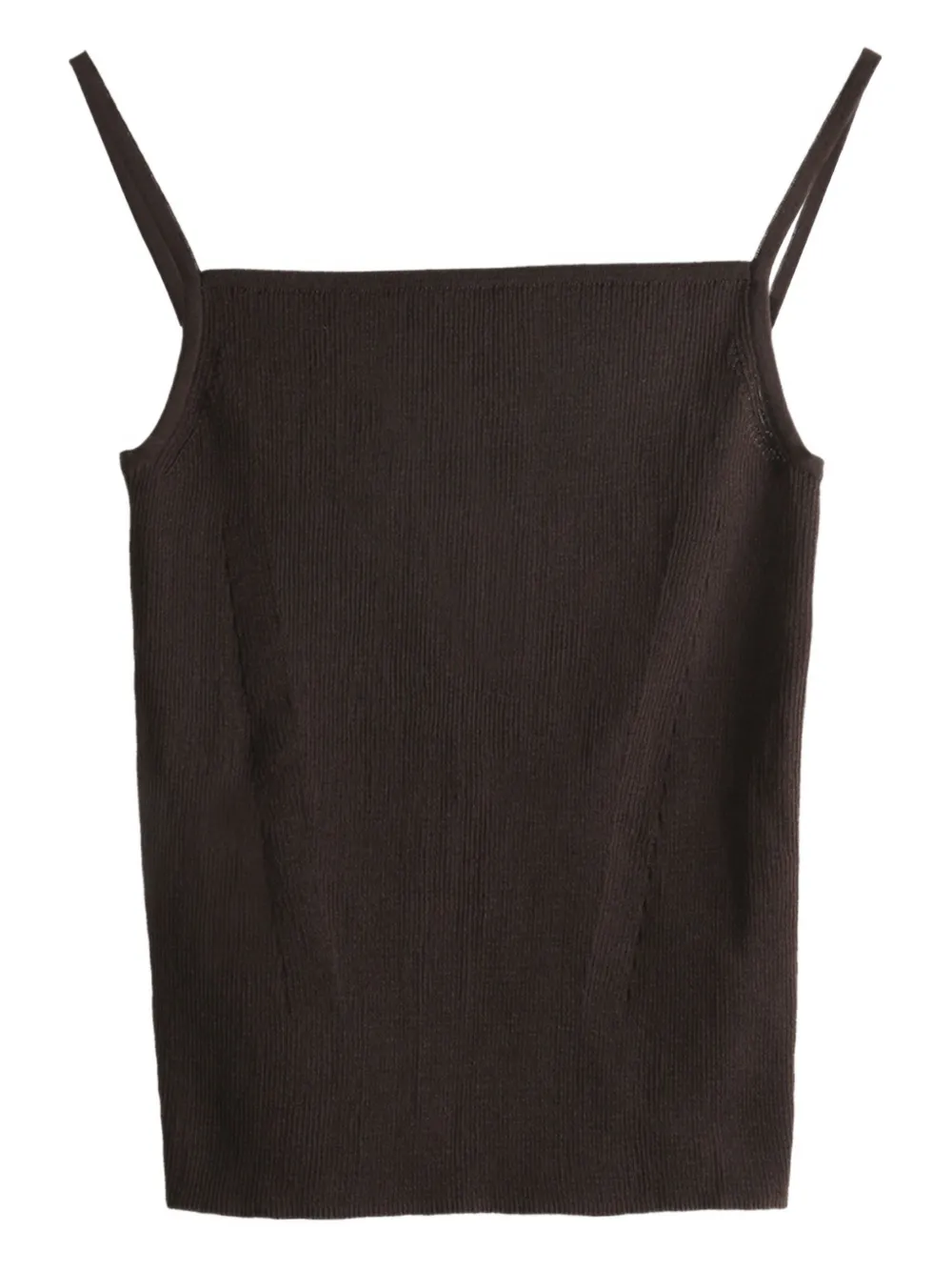 Топ в рубчик Amomento, коричневый
Топ в рубчик Amomento, коричневый