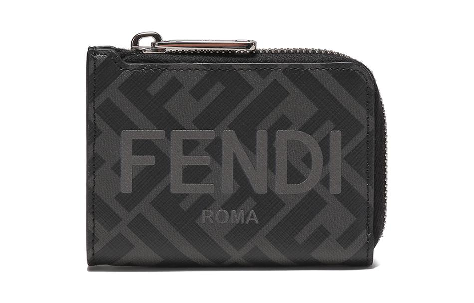 FENDI Полиуретановый хлопковый держатель для карт мужской черно-серый
FENDI Полиуретановый хлопковый держатель для карт мужской черно-серый