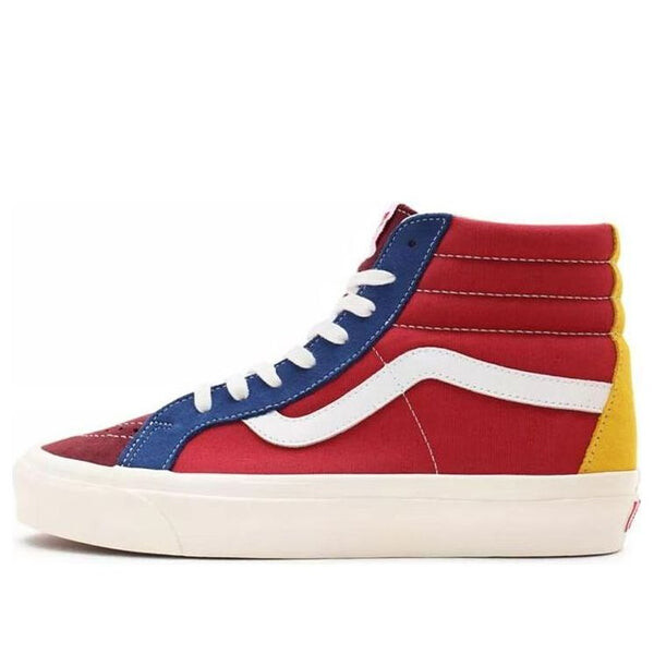 Кроссовки anaheim factory sk8-hi 38 dx 'red blue' Vans, красный
Кроссовки anaheim factory sk8-hi 38 dx 'red blue' Vans, красный