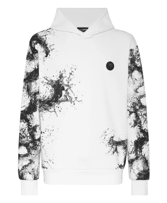 Толстовка с капюшоном Plein Sport, белый
Толстовка с капюшоном Plein Sport, белый