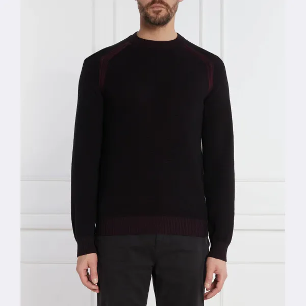 Свитер apuok стандартного кроя Boss, черный 
Свитер apuok стандартного кроя Boss, черный