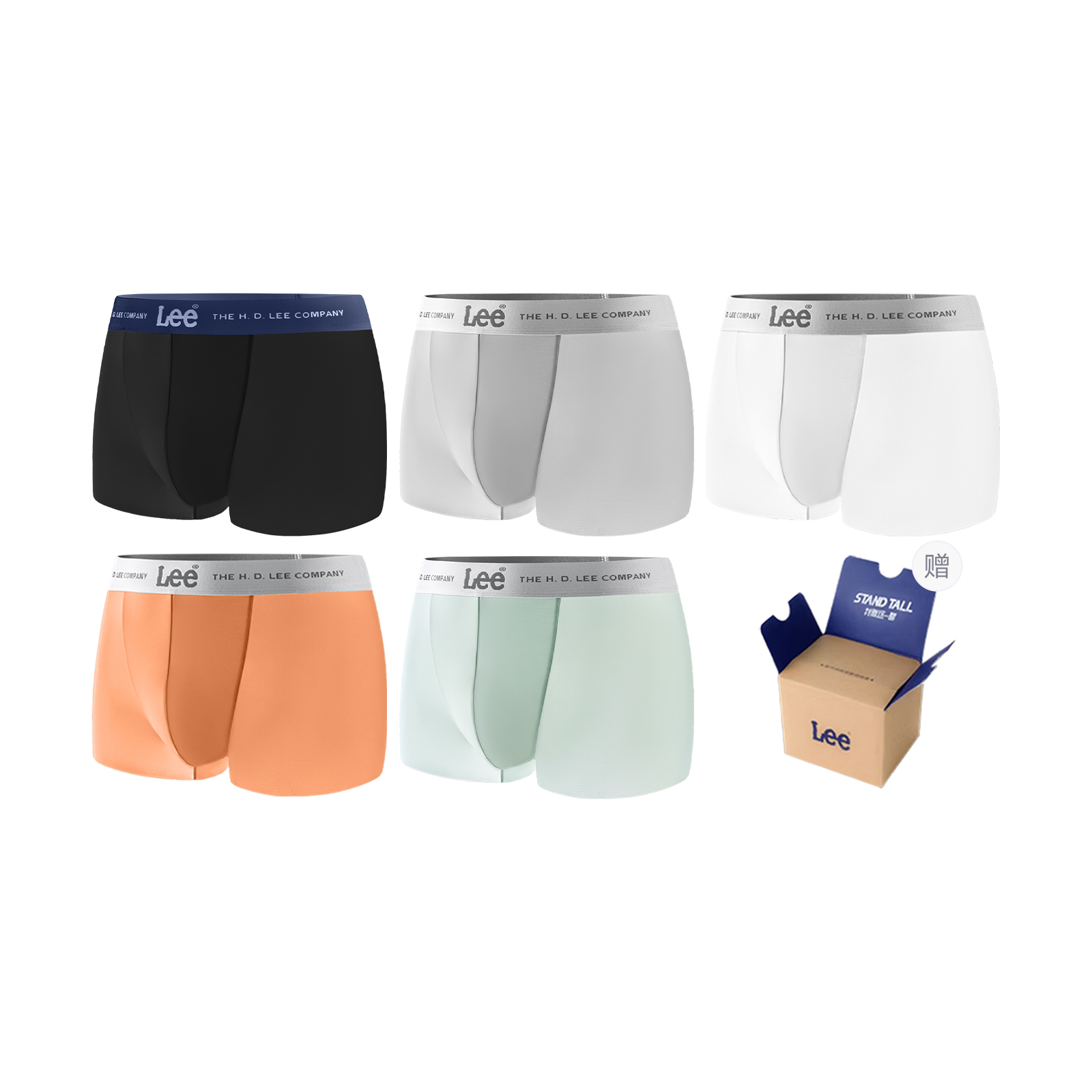 Lee SS25 INDIGO подарочный набор нижнего белья для мужчин 5 штук
Lee SS25 INDIGO подарочный набор нижнего белья для мужчин 5 штук