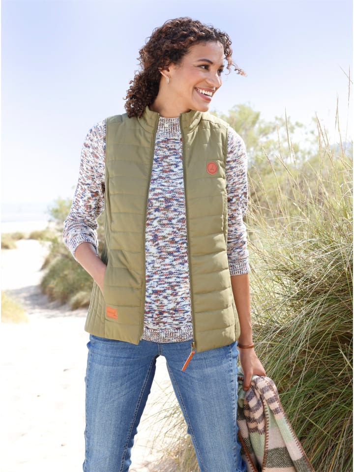 Водолазка цвета экрю, оливкового и пятнистого WITT WEIDEN
Водолазка цвета экрю, оливкового и пятнистого WITT WEIDEN