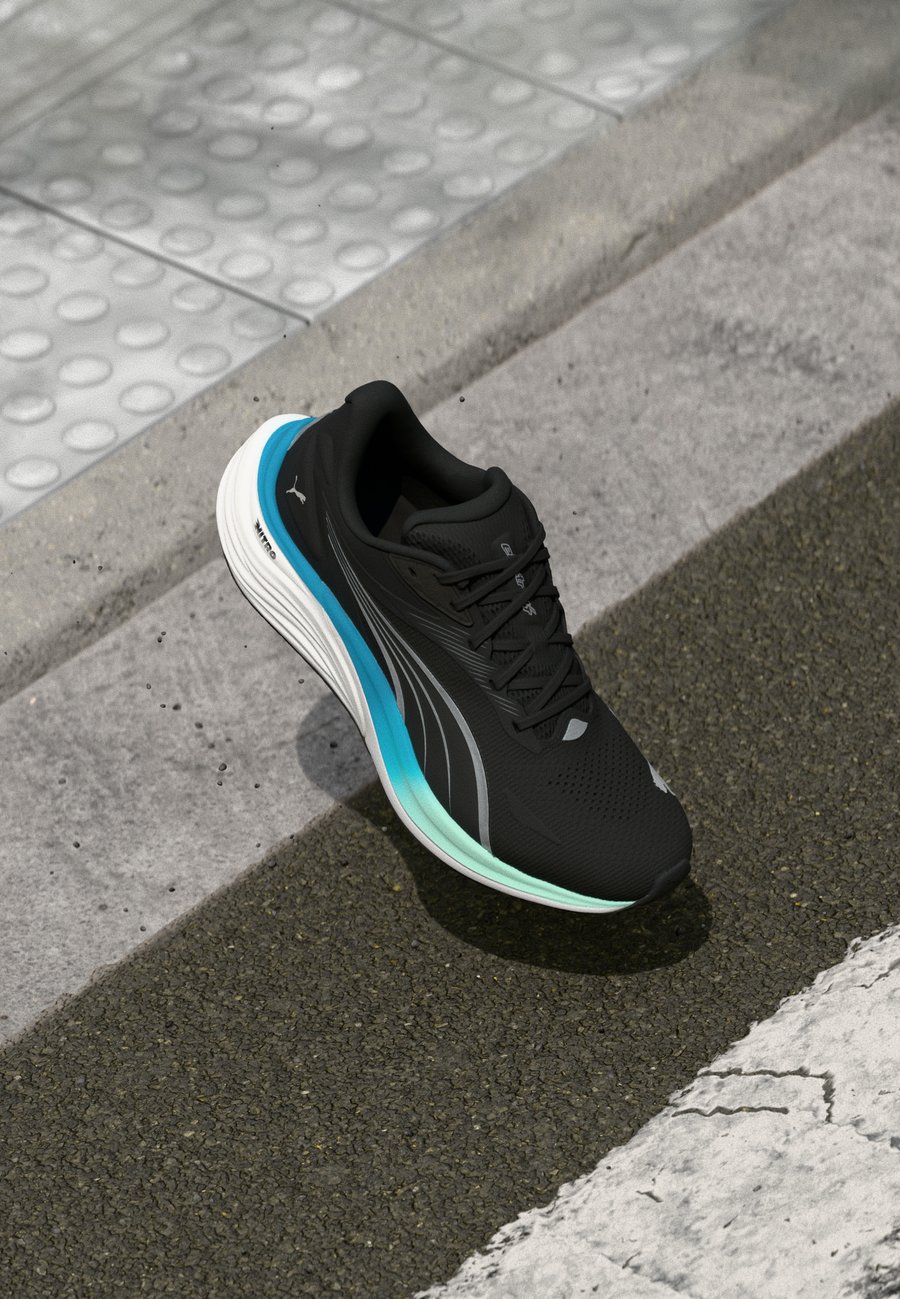 Кроссовки Puma ELECTRIFY NITRO 4, Black/Mint Melt/Speed Blue/Black
Кроссовки Puma ELECTRIFY NITRO 4, Black/Mint Melt/Speed Blue/Black