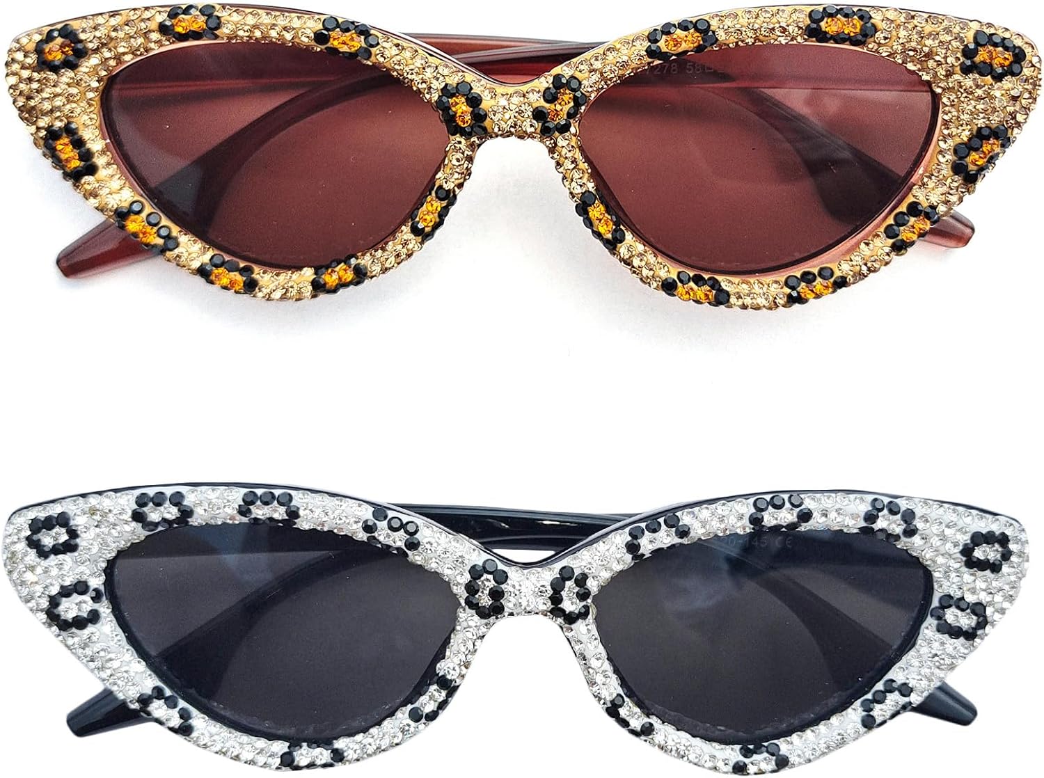 willochra Роскошные солнцезащитные очки со стразами для женщин, модные, сексуальные, сверкающие, «кошачий глаз», бриллиантовые солнцезащитные очки Lady bing, хрустальные очки, 2pcs-black White&leopard
willochra Роскошные солнцезащитные очки со стразами для женщин, модные, сексуальные, сверкающие, «кошачий глаз», бриллиантовые солнцезащитные очки Lady bing, хрустальные очки, 2pcs-black White&leopard