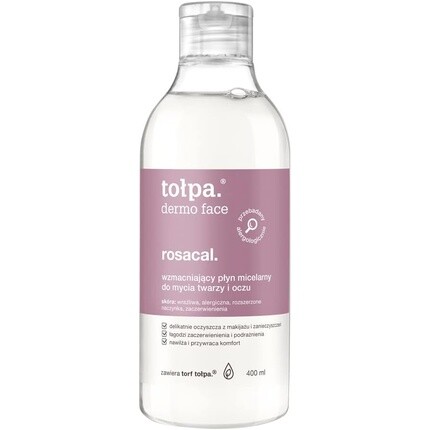 Dermo Face Rosacal Укрепляющий мицеллярный раствор для лица и глаз, Tolpa
Dermo Face Rosacal Укрепляющий мицеллярный раствор для лица и глаз, Tolpa