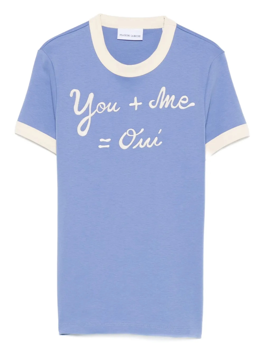Футболка с вышивкой Maison Labiche, синий
Футболка с вышивкой Maison Labiche, синий