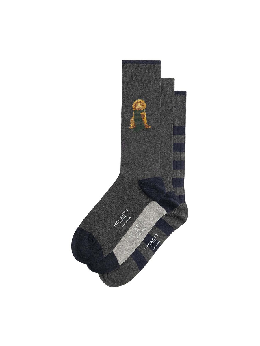 Носки Hackett London Harry, Light grey/Dark grey
Носки Hackett London Harry, Light grey/Dark grey