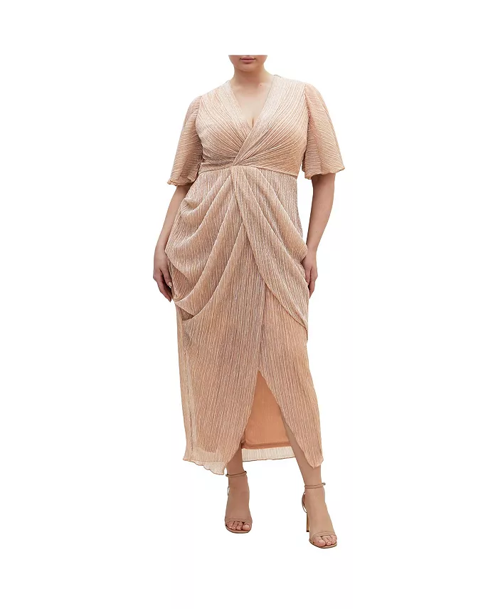 Платье макси Lily Sparkle размера Plus CITY CHIC, розовый
Платье макси Lily Sparkle размера Plus CITY CHIC, розовый