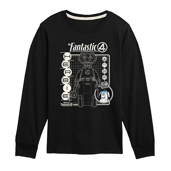 Футболка с длинным рукавом Herbie Blueprint The Fantastic Four: First Steps Marvel, Black
Футболка с длинным рукавом Herbie Blueprint The Fantastic Four: First Steps Marvel, Black