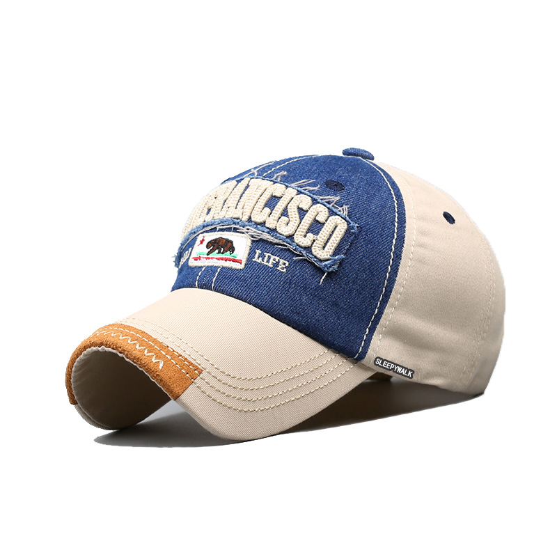 SLEEPYWALK Хлопковая бейсболка унисекс, Beige Blue
SLEEPYWALK Хлопковая бейсболка унисекс, Beige Blue