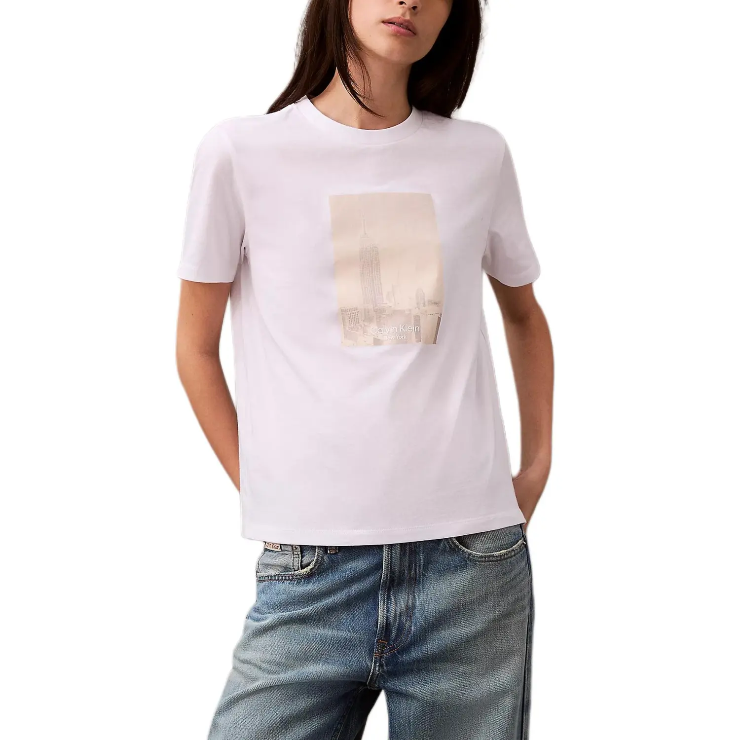 Calvin Klein Футболка женская ярко-белая, Белый, Calvin Klein Футболка женская ярко-белая
Calvin Klein Футболка женская ярко-белая, Белый, Calvin Klein Футболка женская ярко-белая