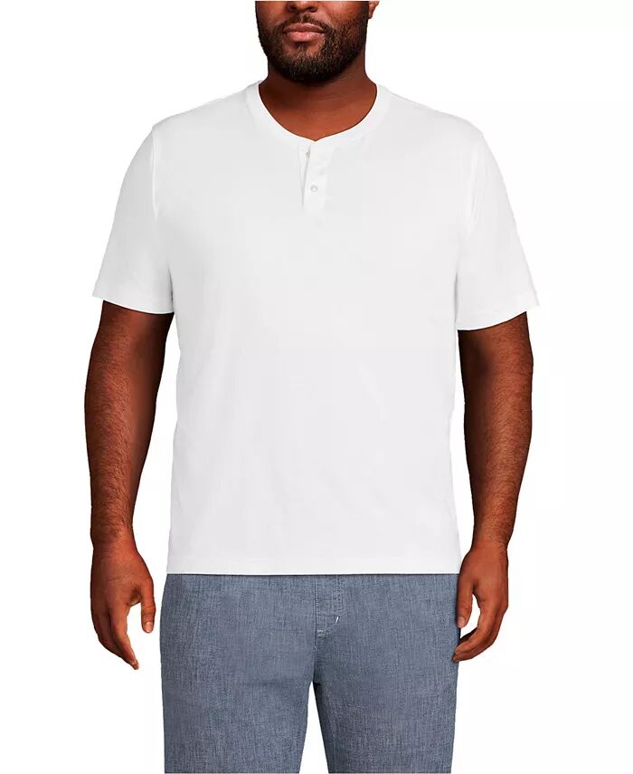 Футболка с коротким рукавом Super-T Henley для больших и высоких Lands' End, белый
Футболка с коротким рукавом Super-T Henley для больших и высоких Lands' End, белый