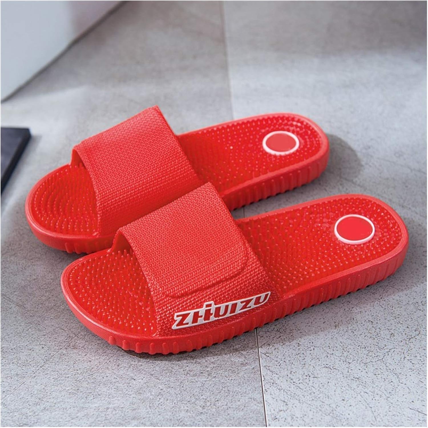 Мужские тапочки YXCKG, массажные тапочки для душа, мужские и женские тапочки с акупрессурой, женские тапочки, домашняя обувь, летние пляжные тапочки для бассейна с мягкой подошвой (Цвет: синий, Размер: EUR40)
Мужские тапочки YXCKG, массажные тапочки для душа, мужские и женские тапочки с акупрессурой, женские тапочки, домашняя обувь, летние пляжные тапочки для бассейна с мягкой подошвой (Цвет: синий, Размер: EUR40)