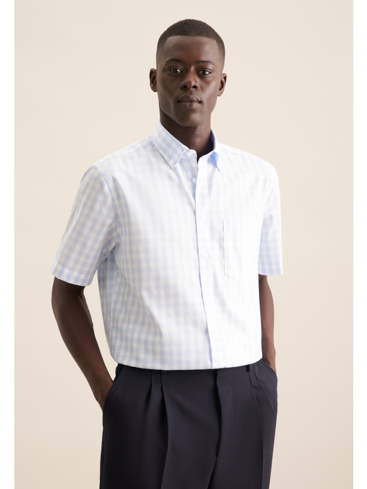 Рубашка Seidensticker, светло-синий
Рубашка Seidensticker, светло-синий