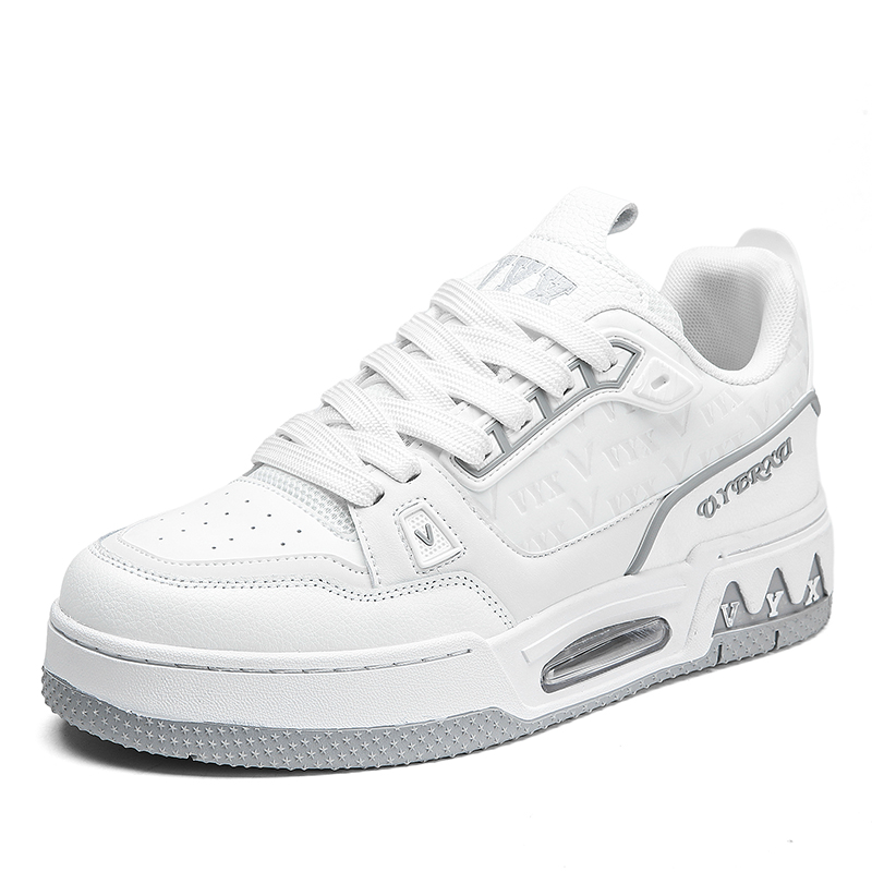 TONYBEAR Унисекс скейтерские кроссовки бело-серые, цвет White Gray
TONYBEAR Унисекс скейтерские кроссовки бело-серые, цвет White Gray