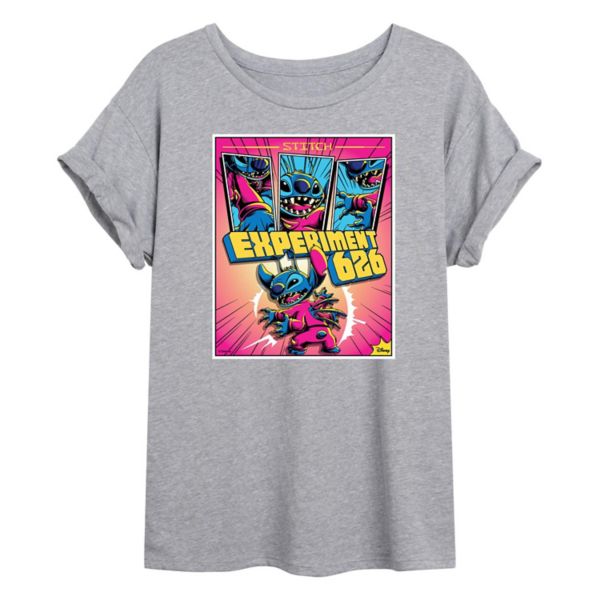 Футболка большого размера с рисунком Лило и Стич для младших классов, 626 панелей Disney, серый
Футболка большого размера с рисунком Лило и Стич для младших классов, 626 панелей Disney, серый