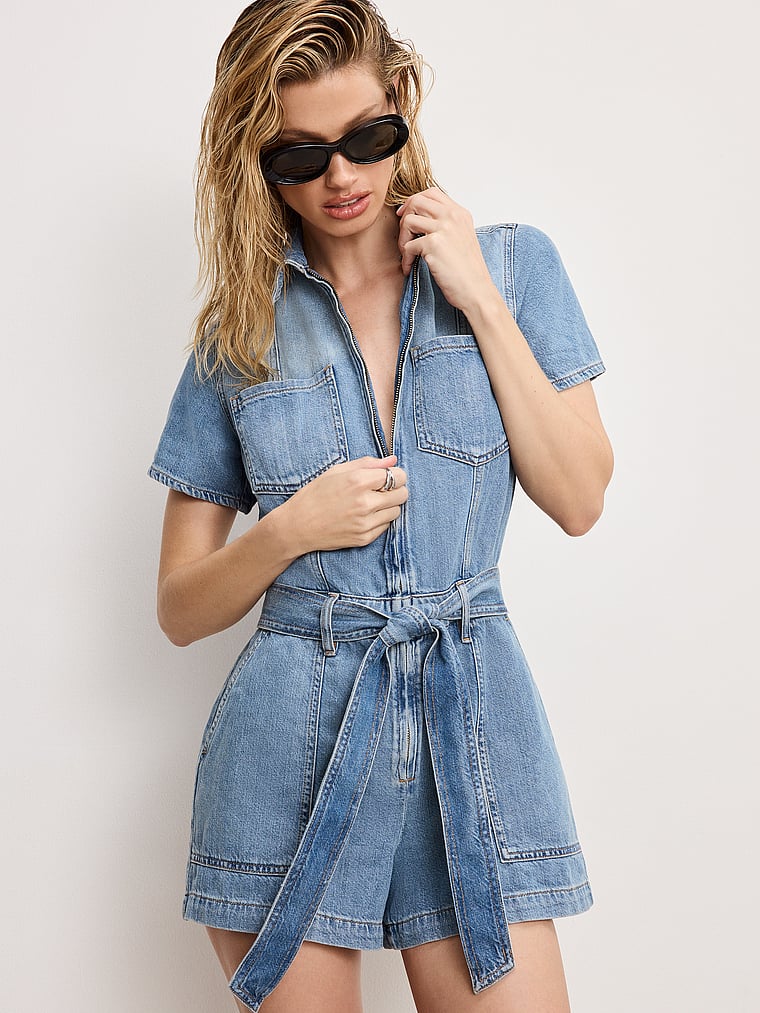 Льняные джинсовые шорты Fit for Success Lite Good American, индиго
Льняные джинсовые шорты Fit for Success Lite Good American, индиго